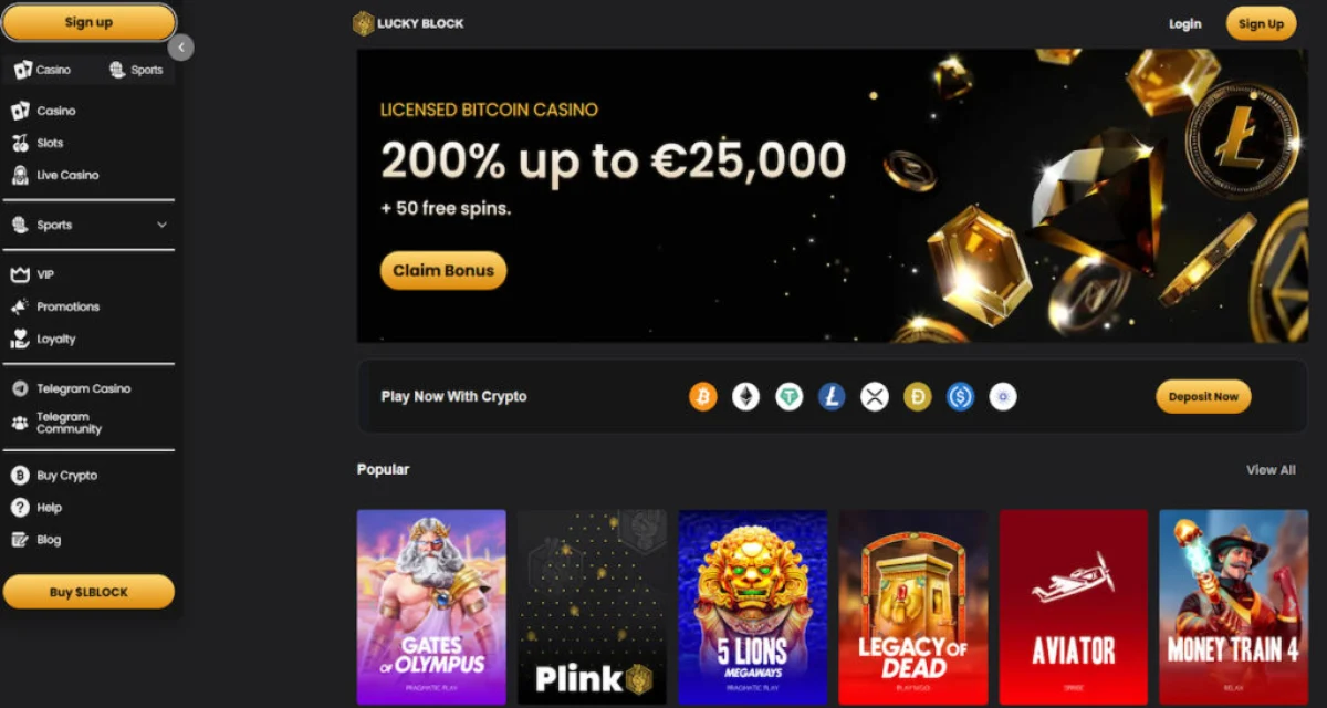Lucky Block – Prémiové české online casino s obrovským bonusem