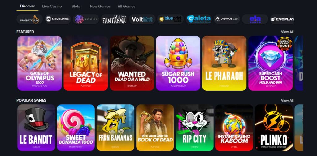 Přehled vybraných online casin